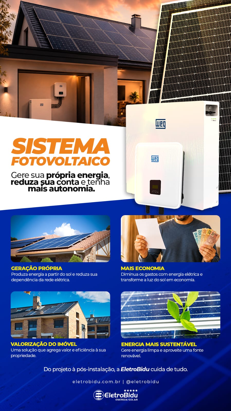 Sistema Fotovoltaico Residencial Elsya Energy